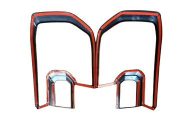 Ford Ranger T9 Low Tail Light Trims Black 2023