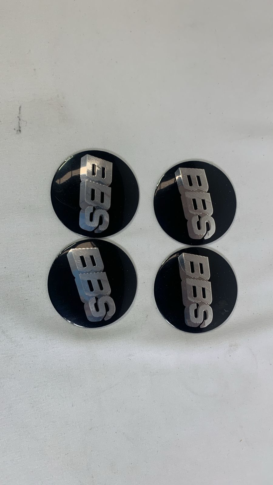 BBS wheel cap stickers small