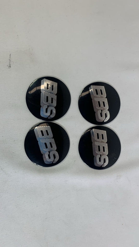 BBS wheel cap stickers small