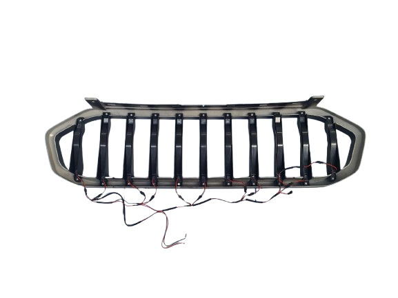 Front grill / front bumper guard cover silver DO