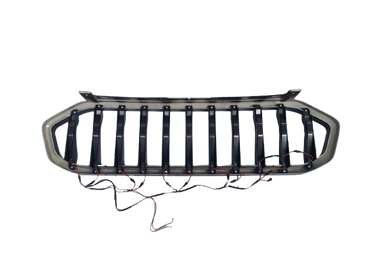 Front grill / front bumper guard cover silver DO