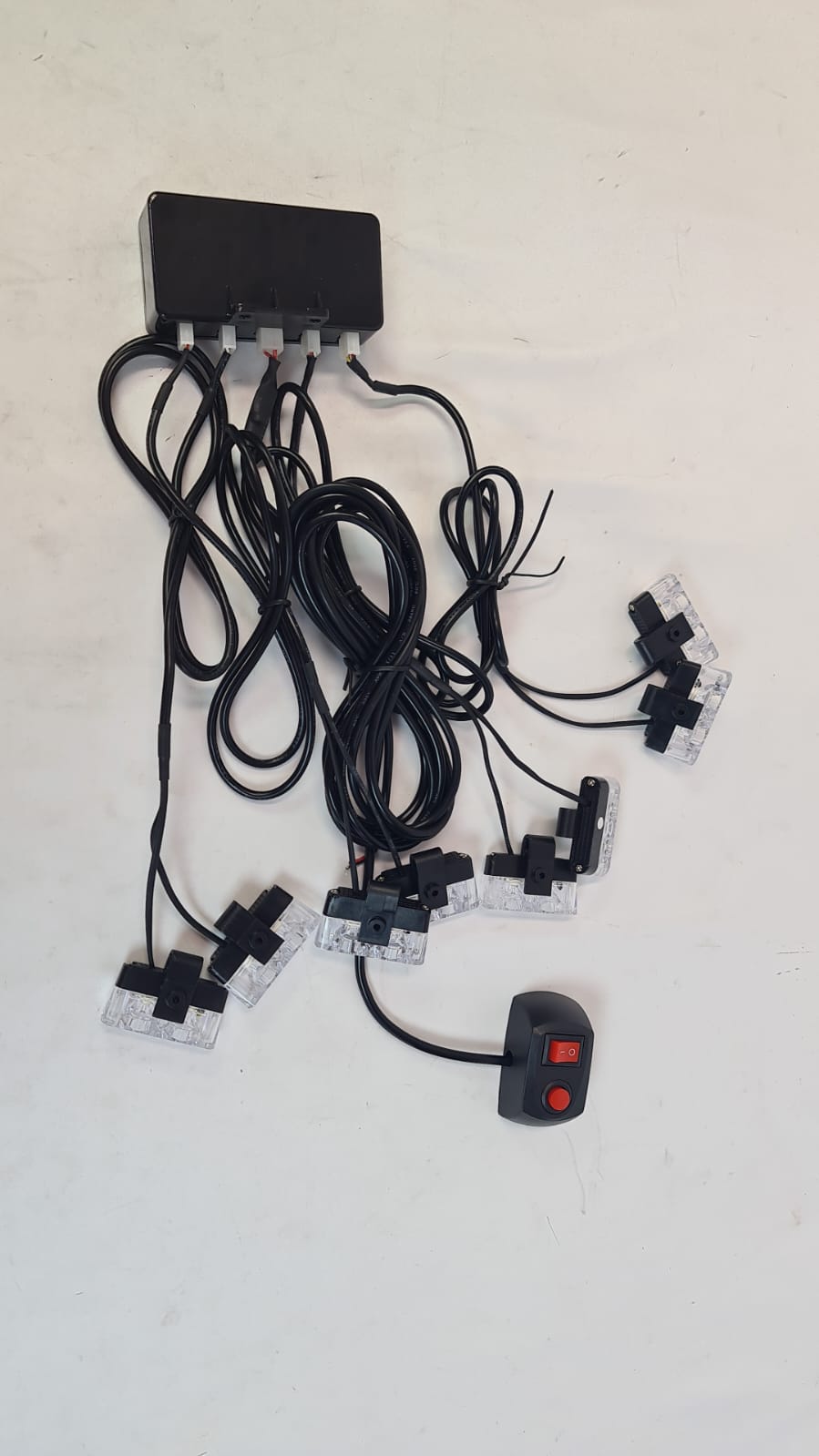 LED flash light different colors , V28-H 12-24v Red