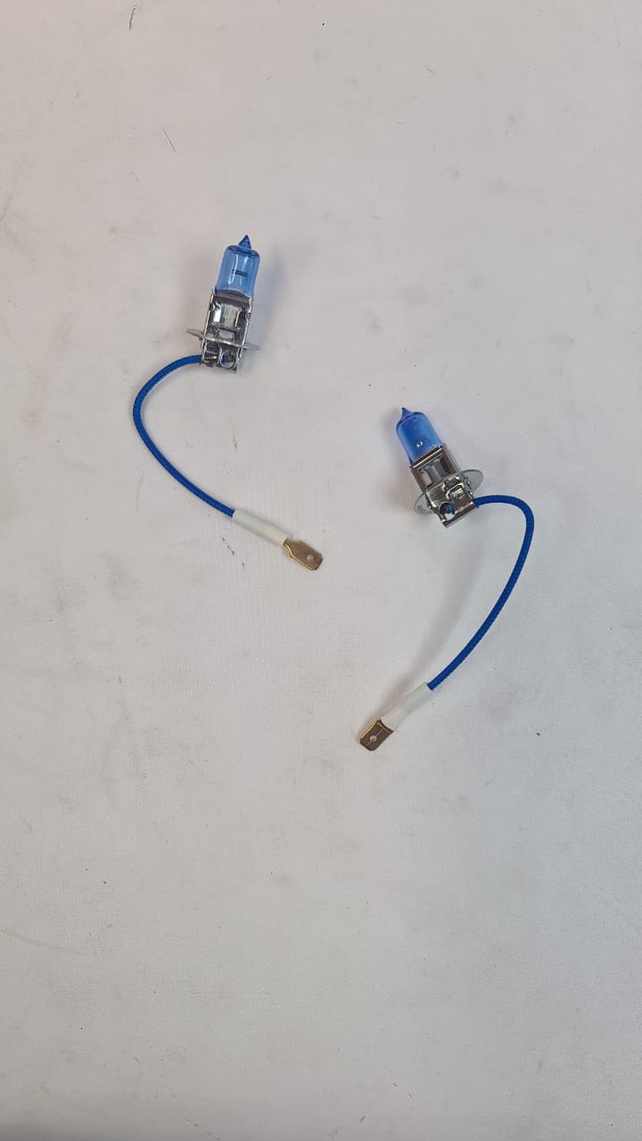 Lezen XENON super white bulbs H3 55w 12v