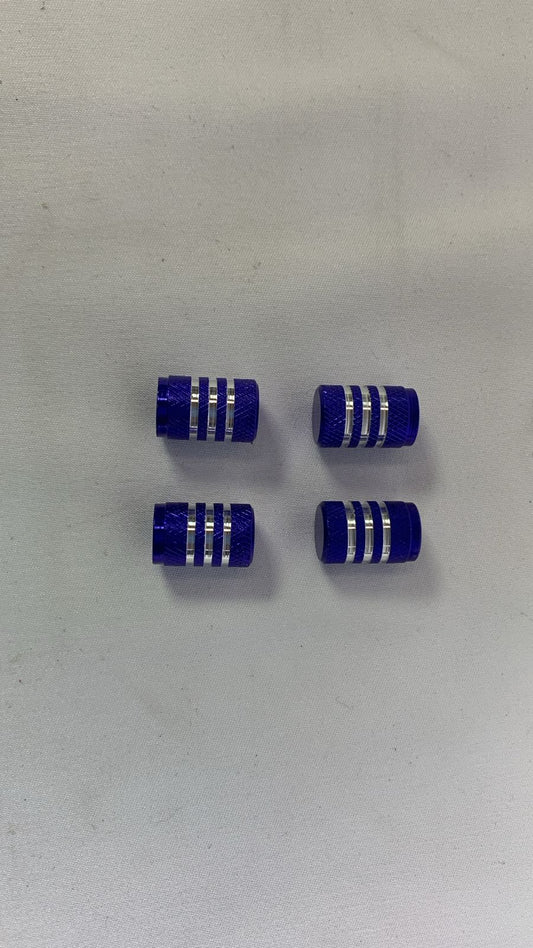 Valve caps blue