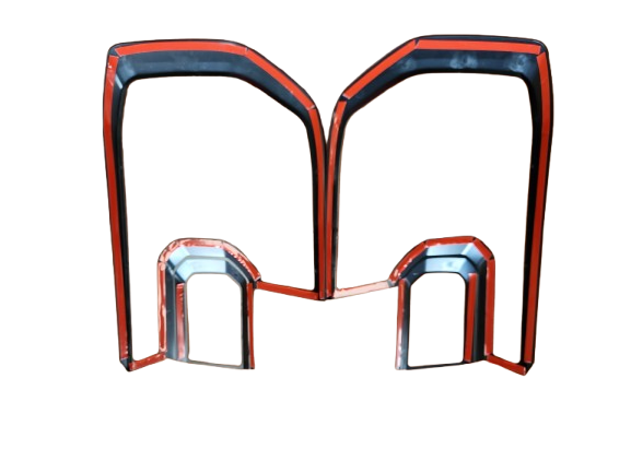 Ford Ranger T9 Low Tail Light Trims Black 2023