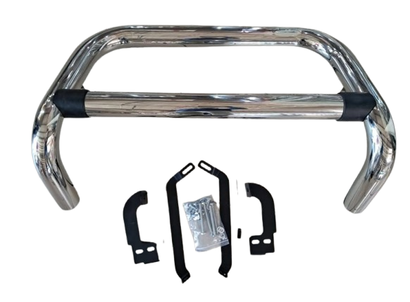 Toyota Hilux Revo Nudge Bar Chrome 2016+