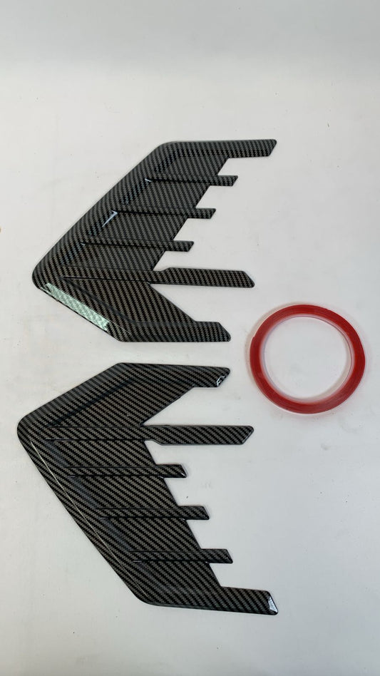 Car air flow carbon