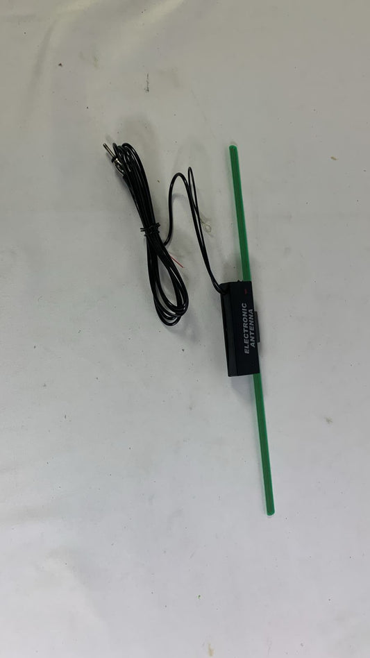 Electronic windscreen antenna