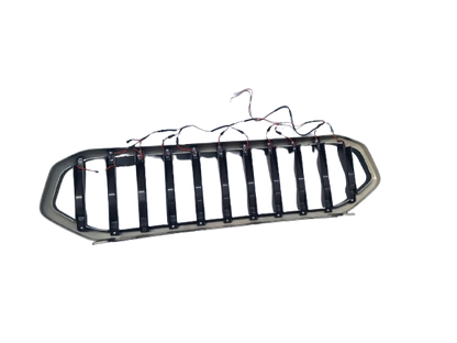 Front grill / front bumper guard cover silver DO