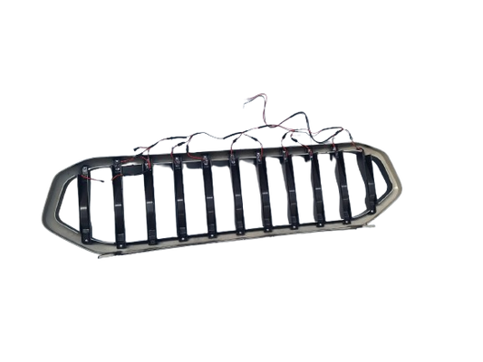 Front grill / front bumper guard cover silver DO