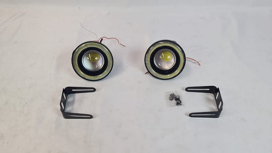 LED FOG angel eyes 89mm