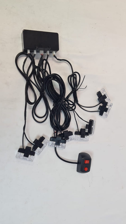 LED flash light different colors V28-H 12-24v White