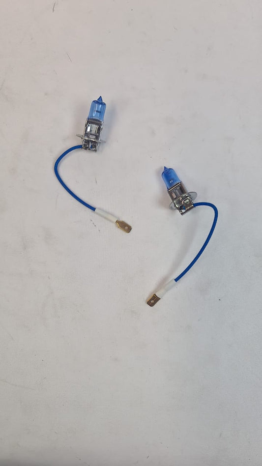 Lezen XENON super white bulbs H3 55w 12v