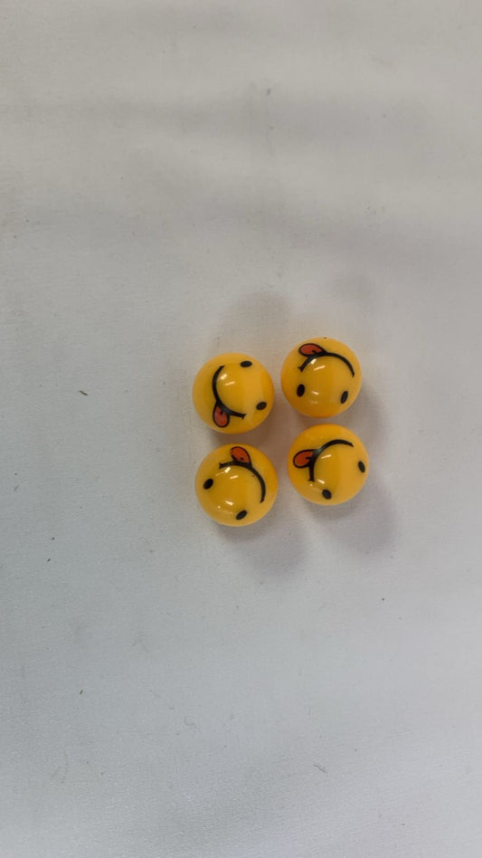 Smiley valve caps