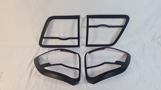 Toyota Fortuner Tail light Trim 4pc 2012-2015