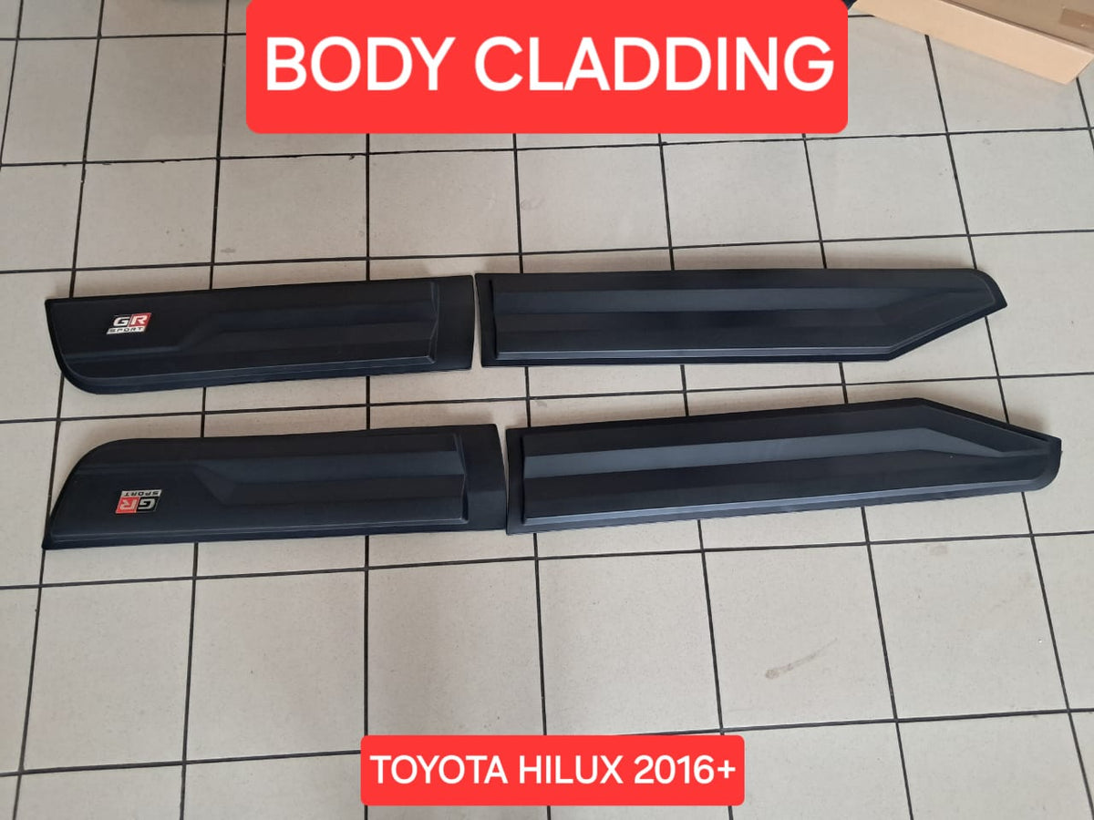 Body Cladding Toyota Hilux 2016+ GR SPORT – Autopoints